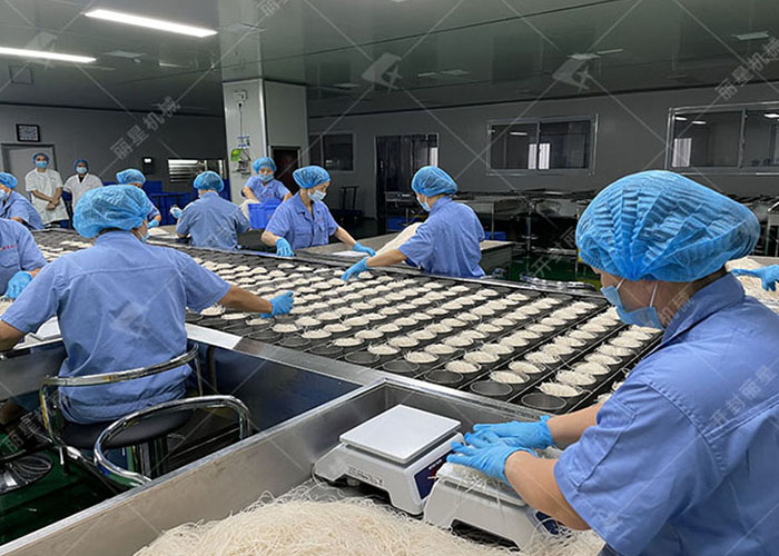 复水时间快的丽星酸辣粉生产线有哪些优势？