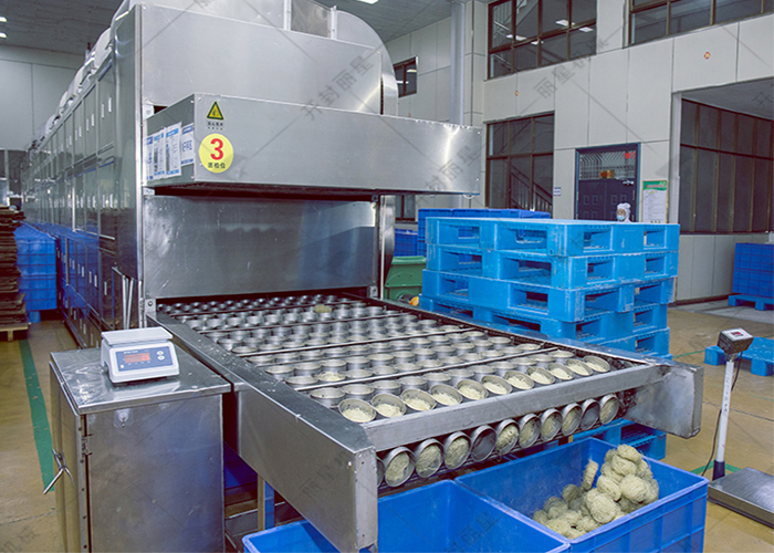 丽星酸辣粉丝生产线：烘干定型一步到位