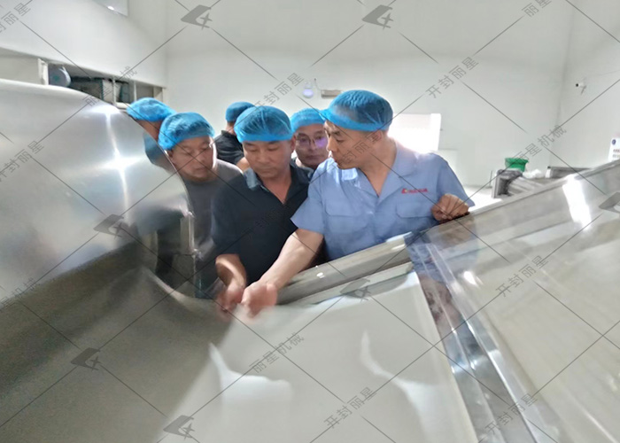 一线赋能，丽星机械周工赴安徽开展酸辣粉生产线专项培训